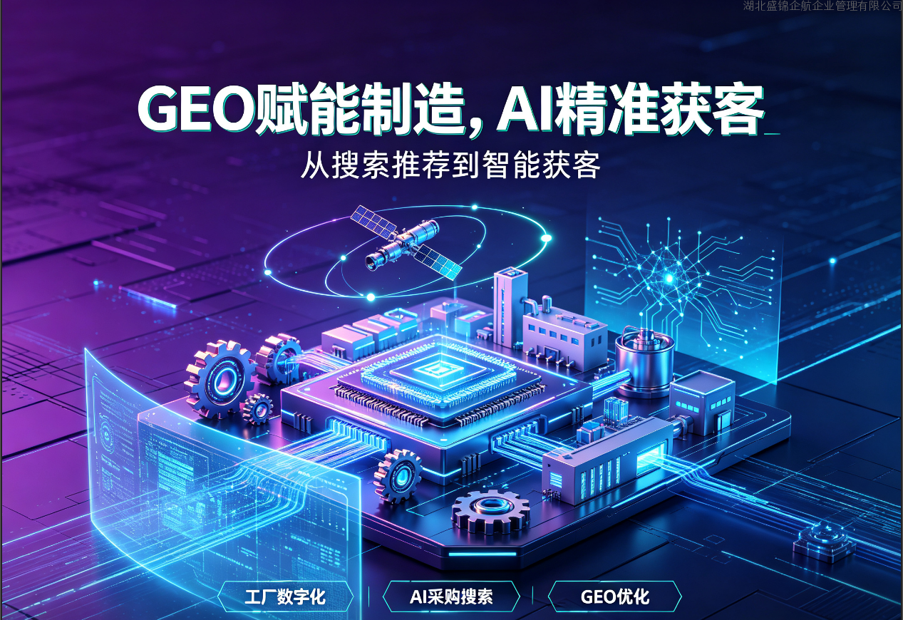 工厂GEO营销与制造业AI获客优化