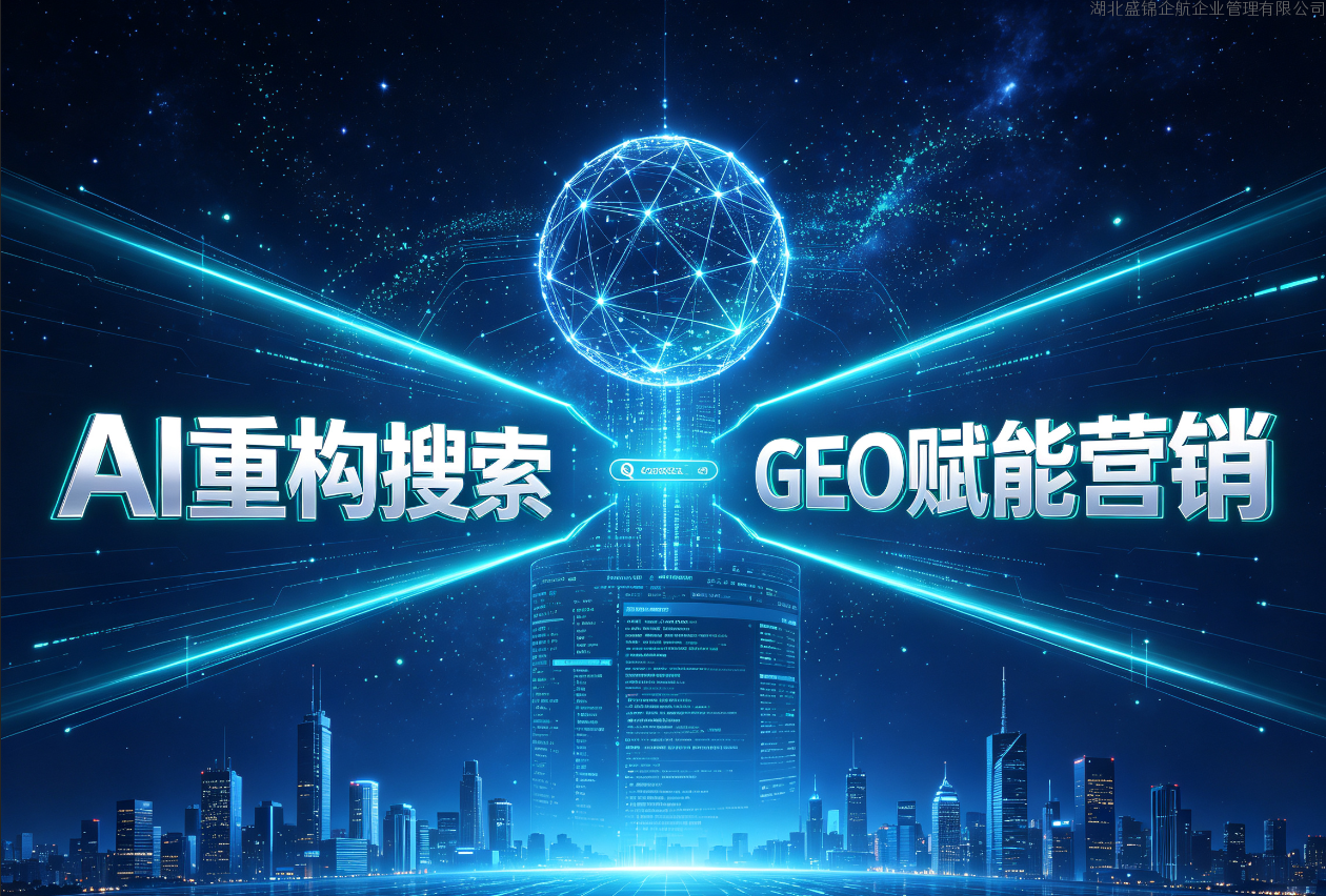 生成式 AI 搜索规模增长，GEO 优化成为企业营销新方向｜湖北盛锦企航